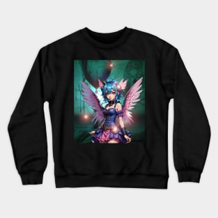 Steampunk fairy Crewneck Sweatshirt